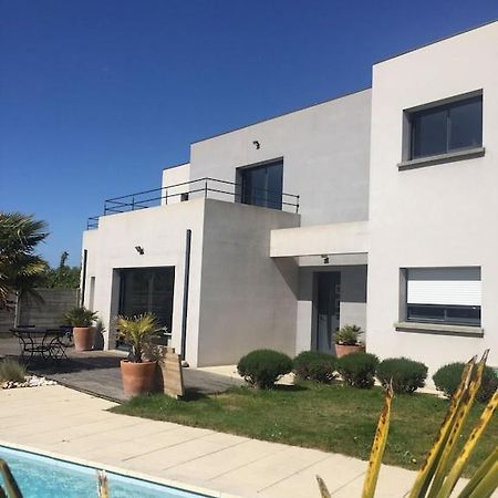 Maison Moderne Avec Piscine Chauffee Dans La Baie Du Mont St Michel 200M2 Yquelon Eksteriør billede