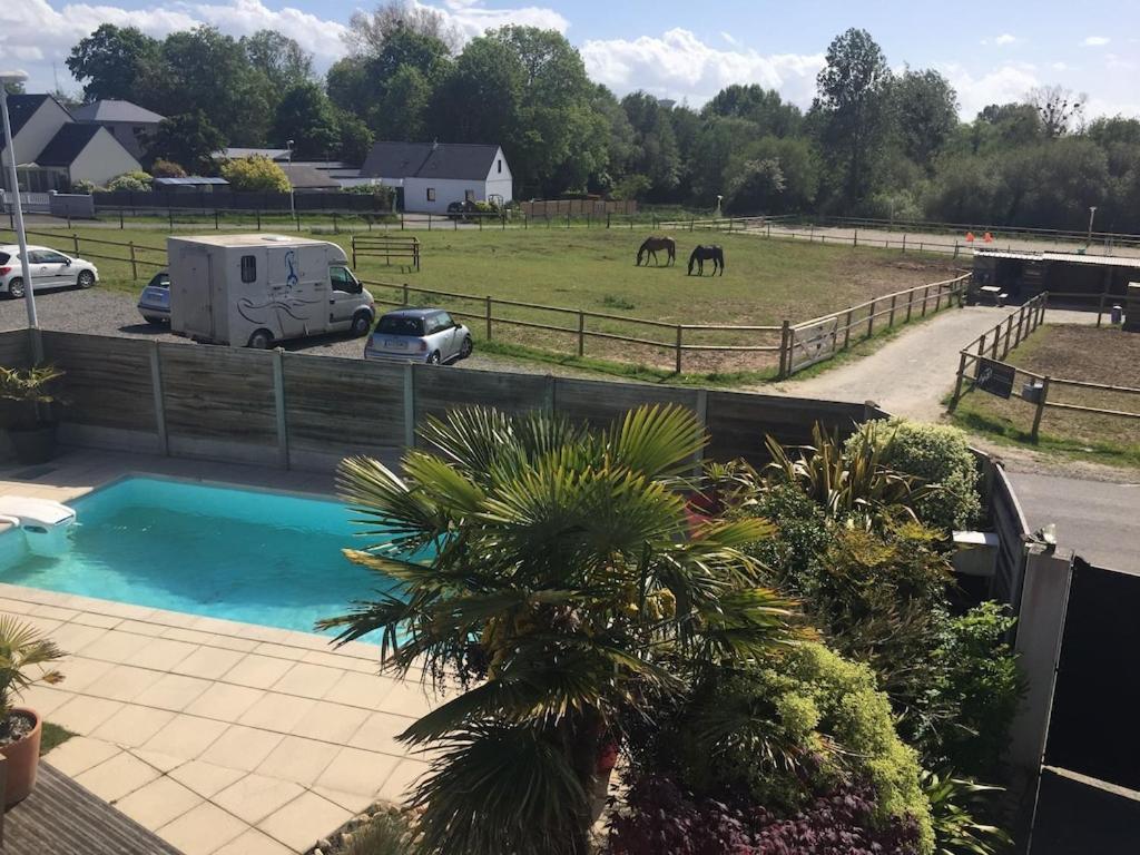 Maison Moderne Avec Piscine Chauffee Dans La Baie Du Mont St Michel 200M2 Yquelon Eksteriør billede
